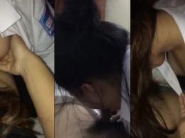 Em rau nữ sinh ở Thái Nguyên mới lớn trong bộ đồng phục