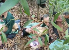 Cụ có tuổi mà vẫn đưa người tình vào rừng đụ